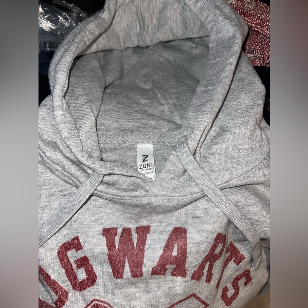 Unisex Harry Potter Hogwarts Alumni Pull Over Hoodie - Athletic Heather - Medium - Picture 3 of 6